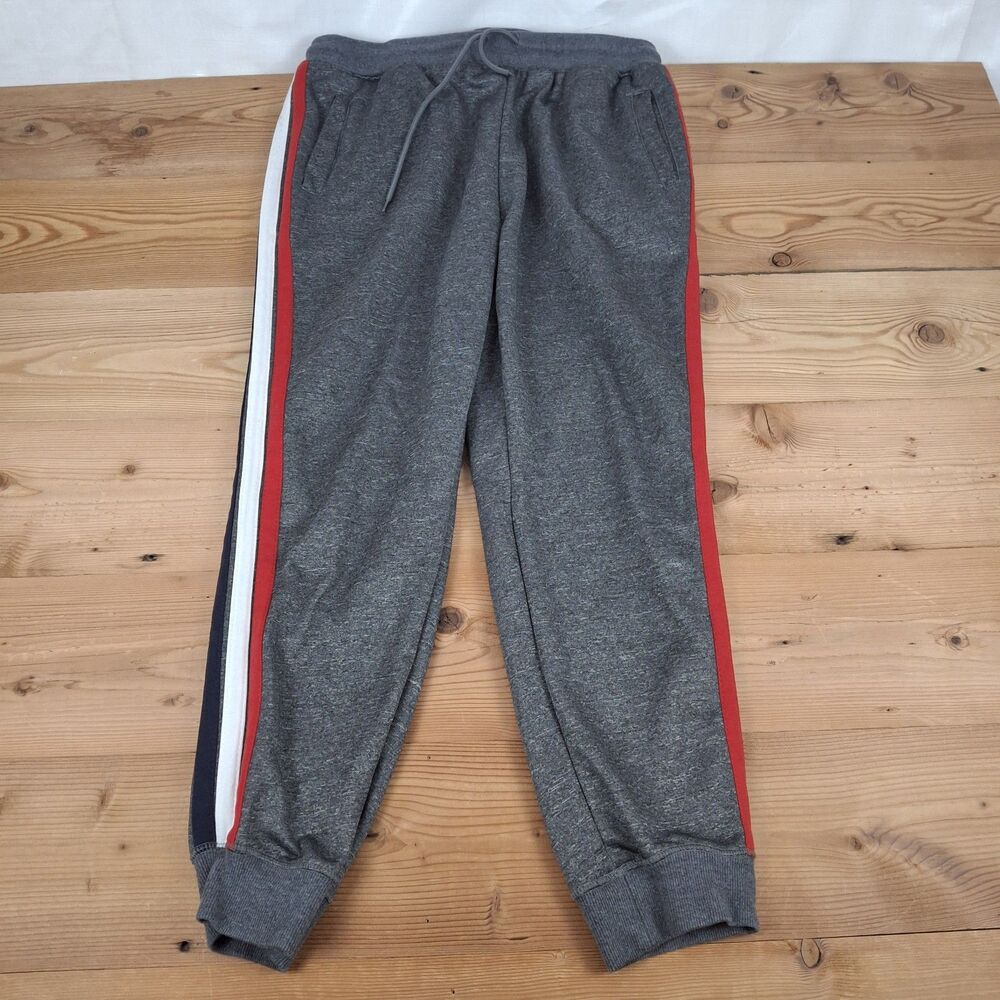 Zone Pro Mens Sweatpants Large Grey Heather Athletic Performance